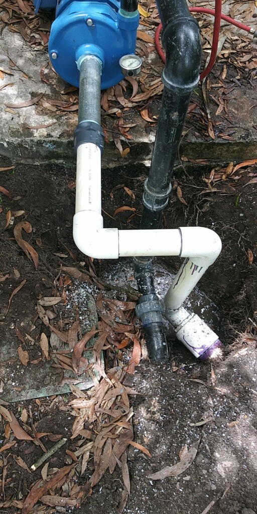 Davie-pool-pump-pipe-repair-finished-job