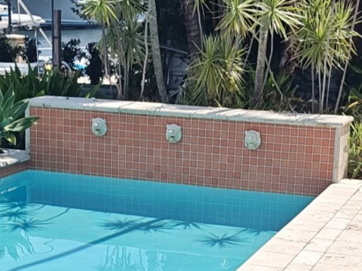 fort lauderdale pool fountain not working underground leak
