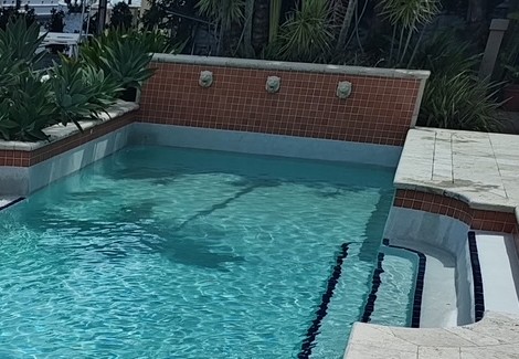 fort lauderdale pool install step tile