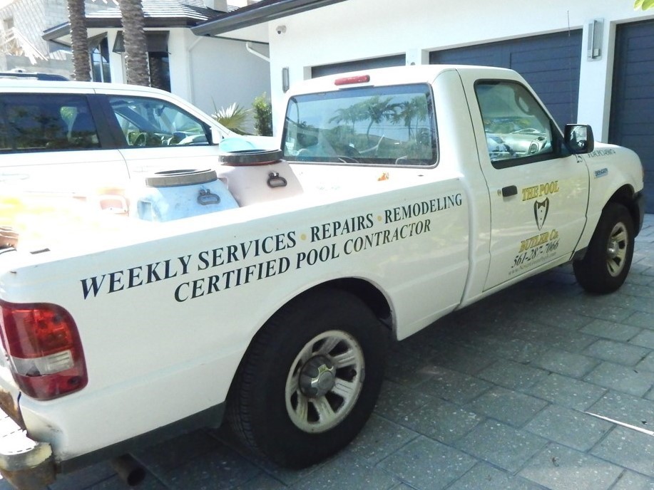 pool-butler-pool-cleaning-service-truck-jupiter-lake-worth
